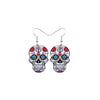 Candy Skull Drop Earrings