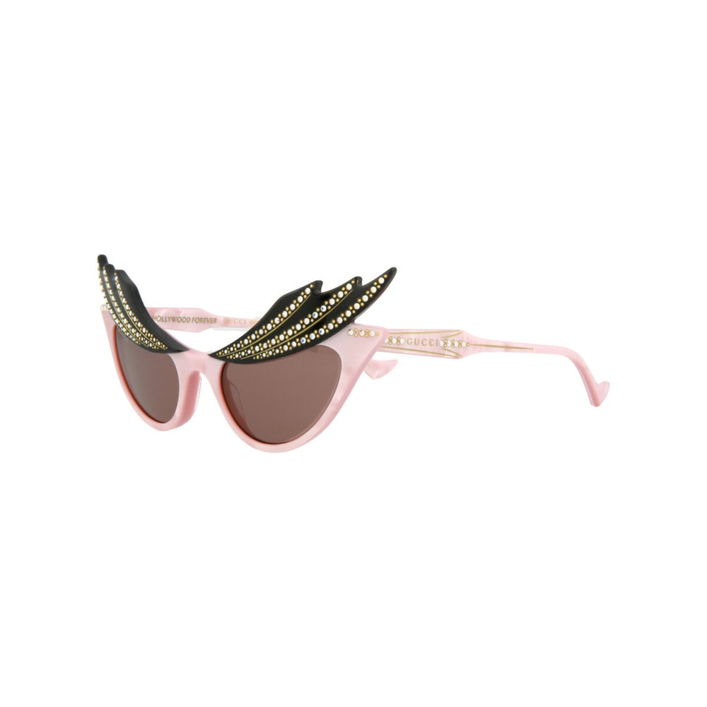 Gucci Cat Eye-Frame Acetate Sunglasses - One Size