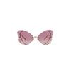 Chloé Cat Eye-Frame Metal Sunglasses - One Size