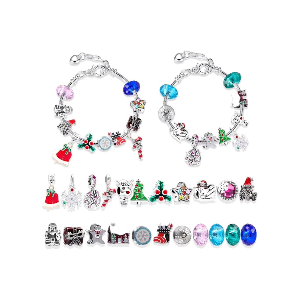 Celebrate the Magic of Christmas with This Festive 24-Day Advent Bracelet Set