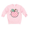 Checkered Apple Stars Sweatshirt