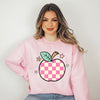 Checkered Apple Stars Sweatshirt