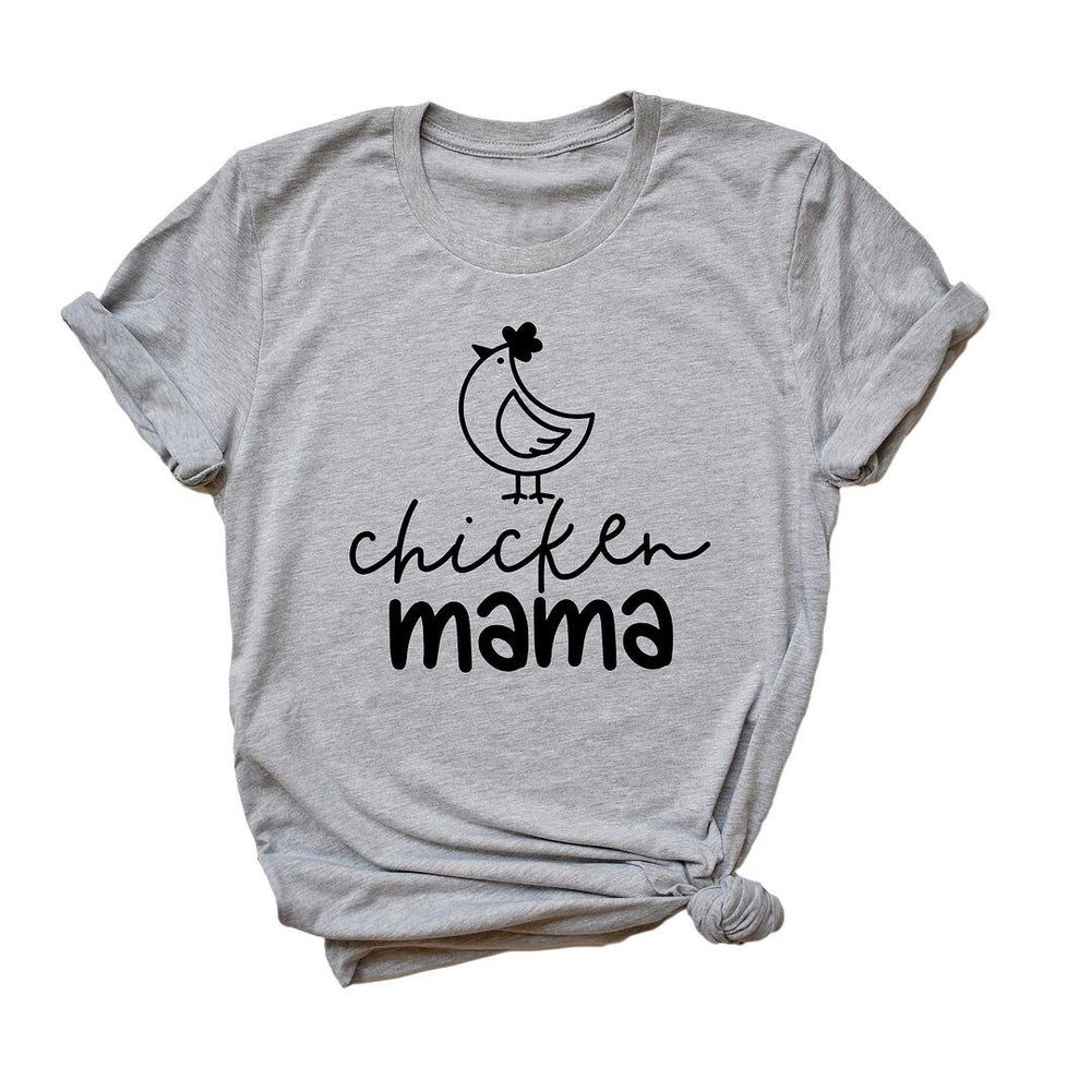 Chicken Mama Short Sleeve Crewnneck Tee