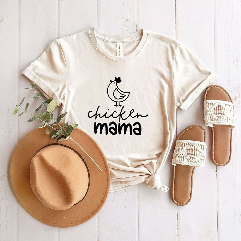 Chicken Mama Short Sleeve Crewnneck Tee