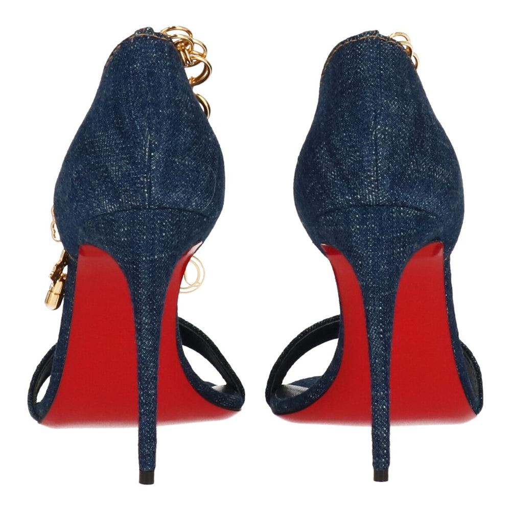 Christian Louboutin Womens Blue Sandal