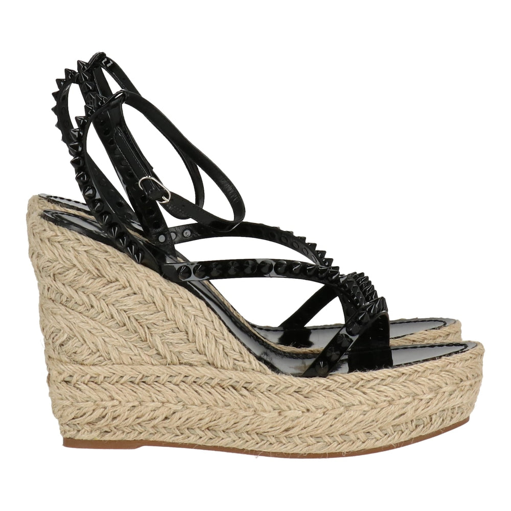 Christian Louboutin Womens Natural Wedge