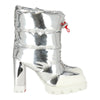 Christian Louboutin Womens Silver Boot