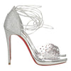 Christian Louboutin Womens Silver Pump