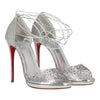 Christian Louboutin Womens Silver Pump