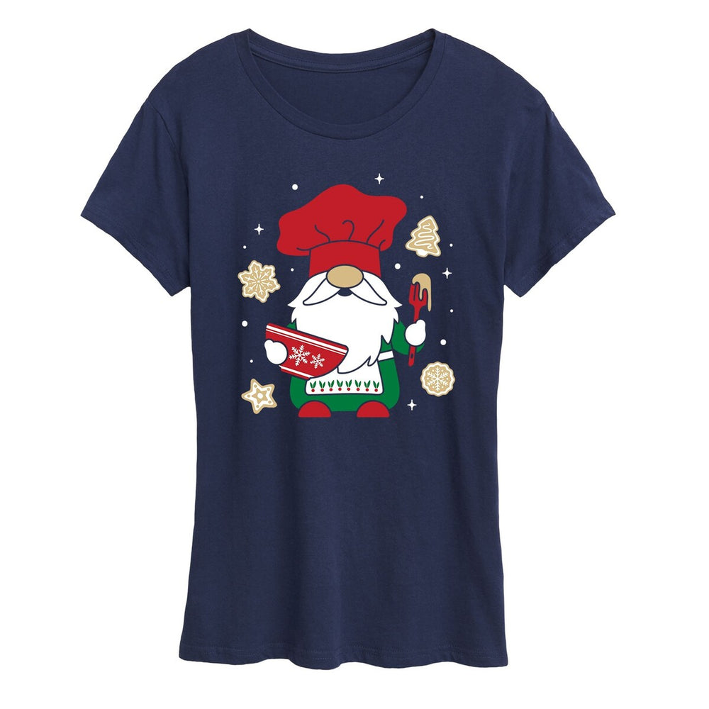 Christmas Baking Gnome Plus Tee