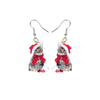 Christmas Cat Drop Earrings