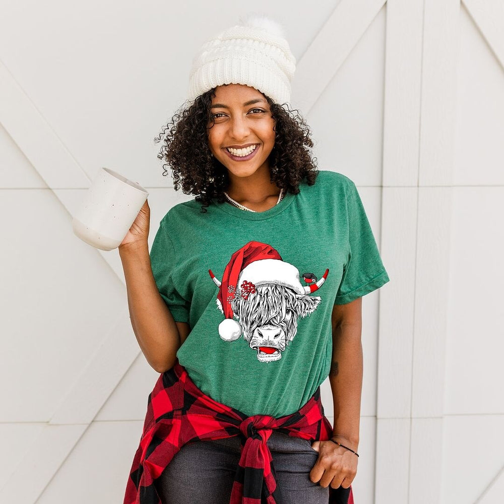 Christmas Heifer Short Sleeve Crewnneck Tee