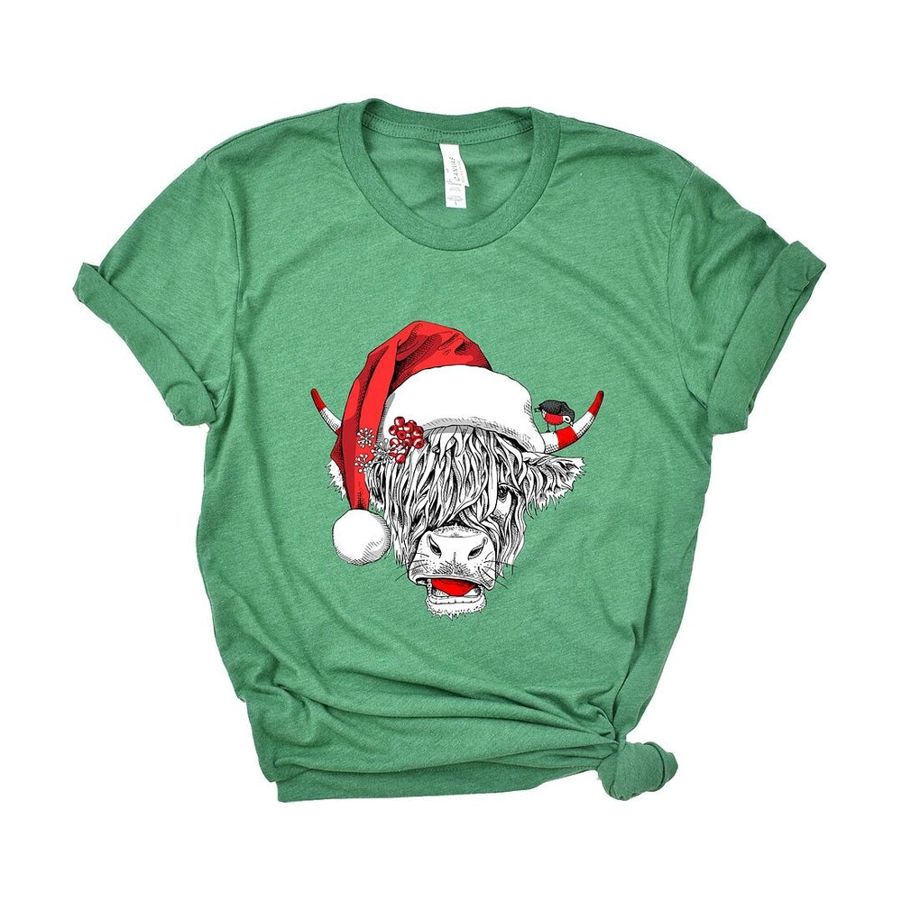 Christmas Heifer Short Sleeve Crewnneck Tee