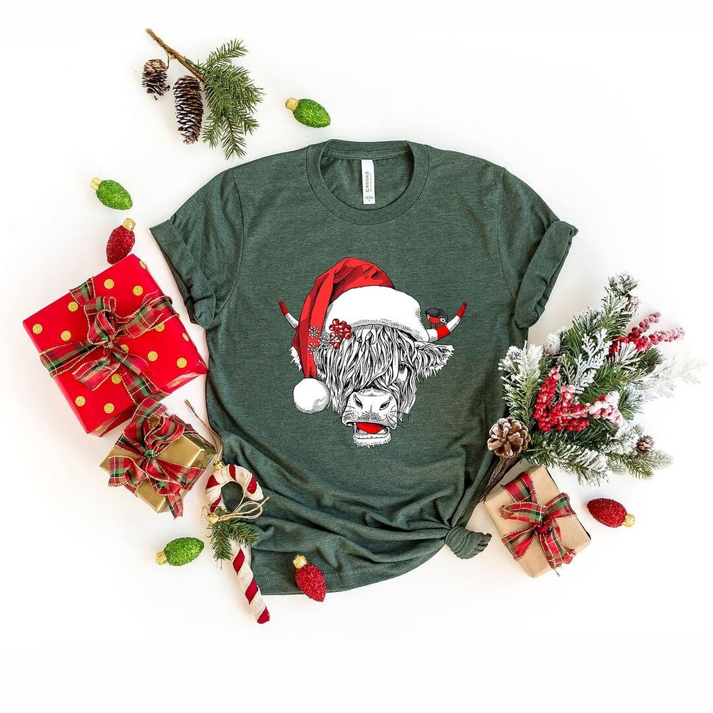 Christmas Heifer Short Sleeve Crewnneck Tee