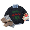 Christmas On The Farm Tractor Graphic Sweatshirt