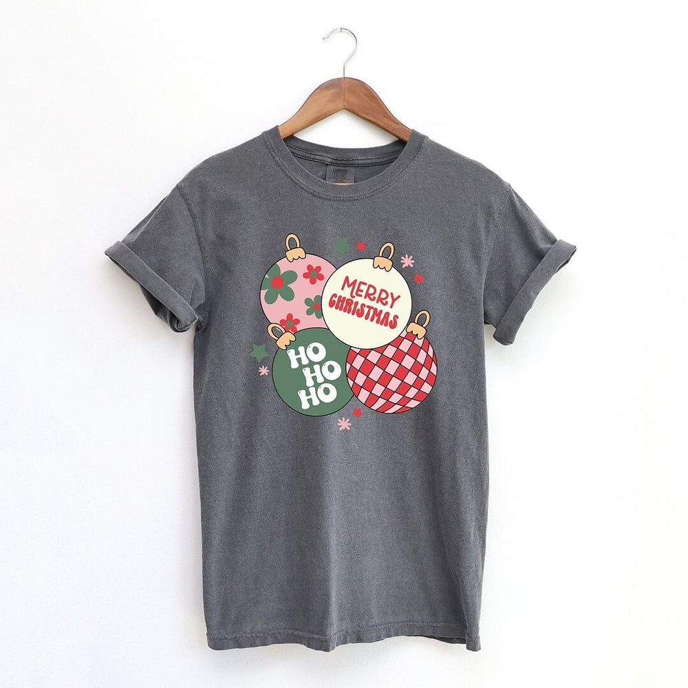 Christmas Ornaments Garment Dyed Tee