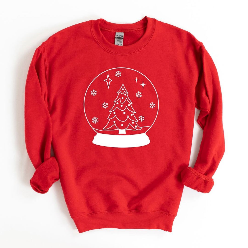 Christmas Snow Globe Graphic Sweatshirt