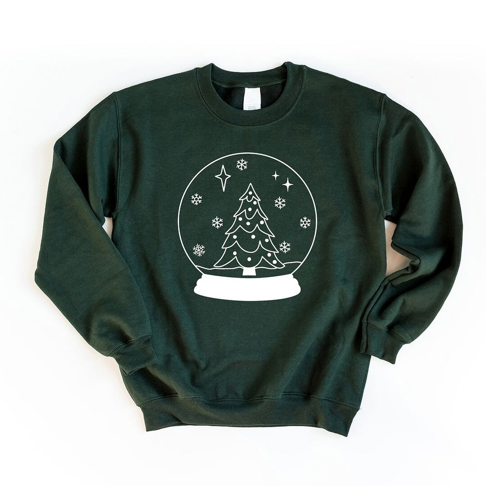 Christmas Snow Globe Graphic Sweatshirt