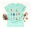 Christmas Tree Chart Short Sleeve Tee