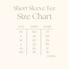 Christmas Tree Chart Short Sleeve Tee