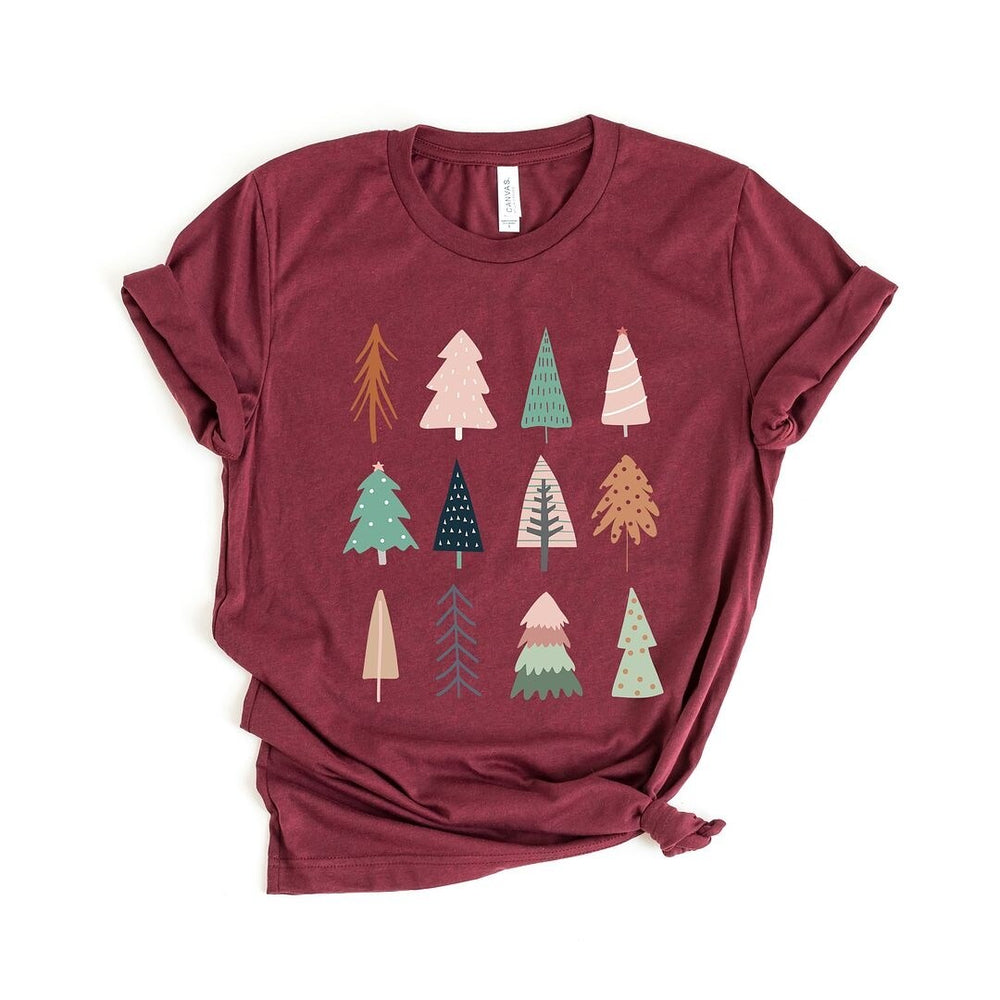 Christmas Tree Chart Short Sleeve Tee