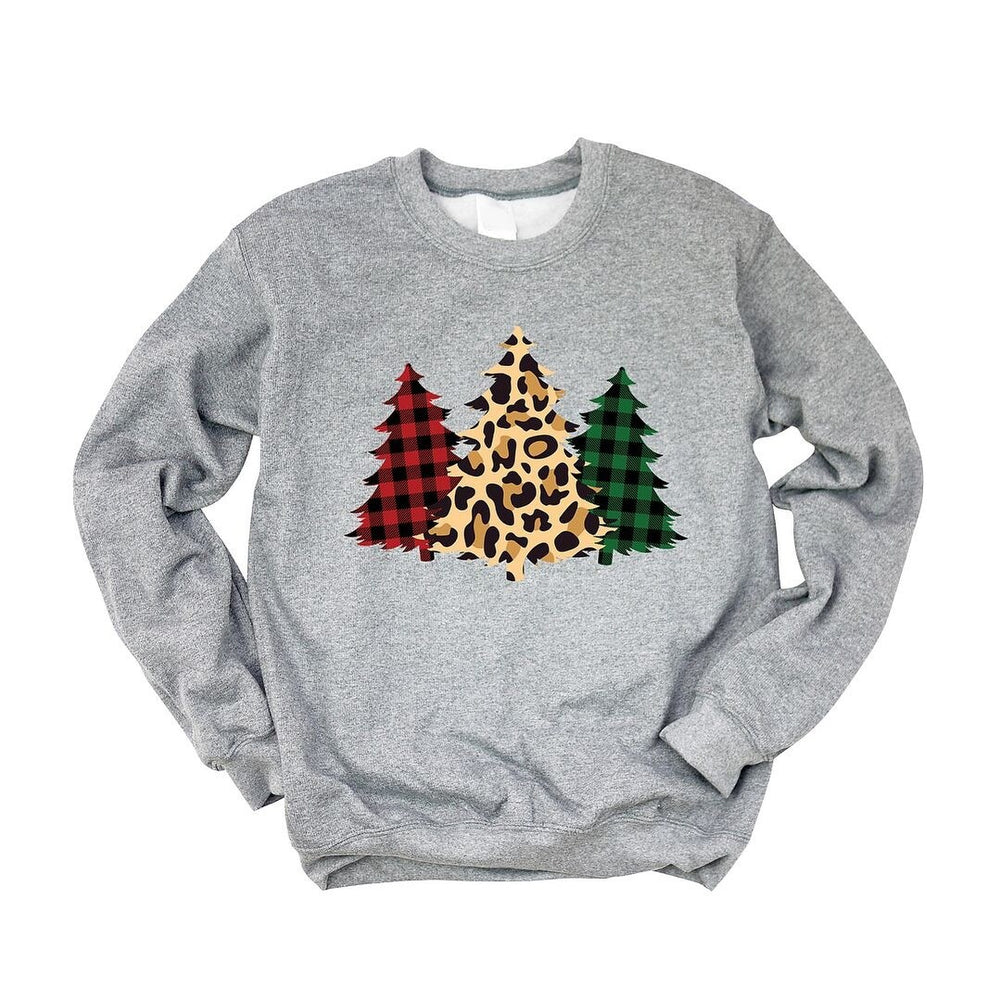 Christmas Trees Graphic Sweatshirt