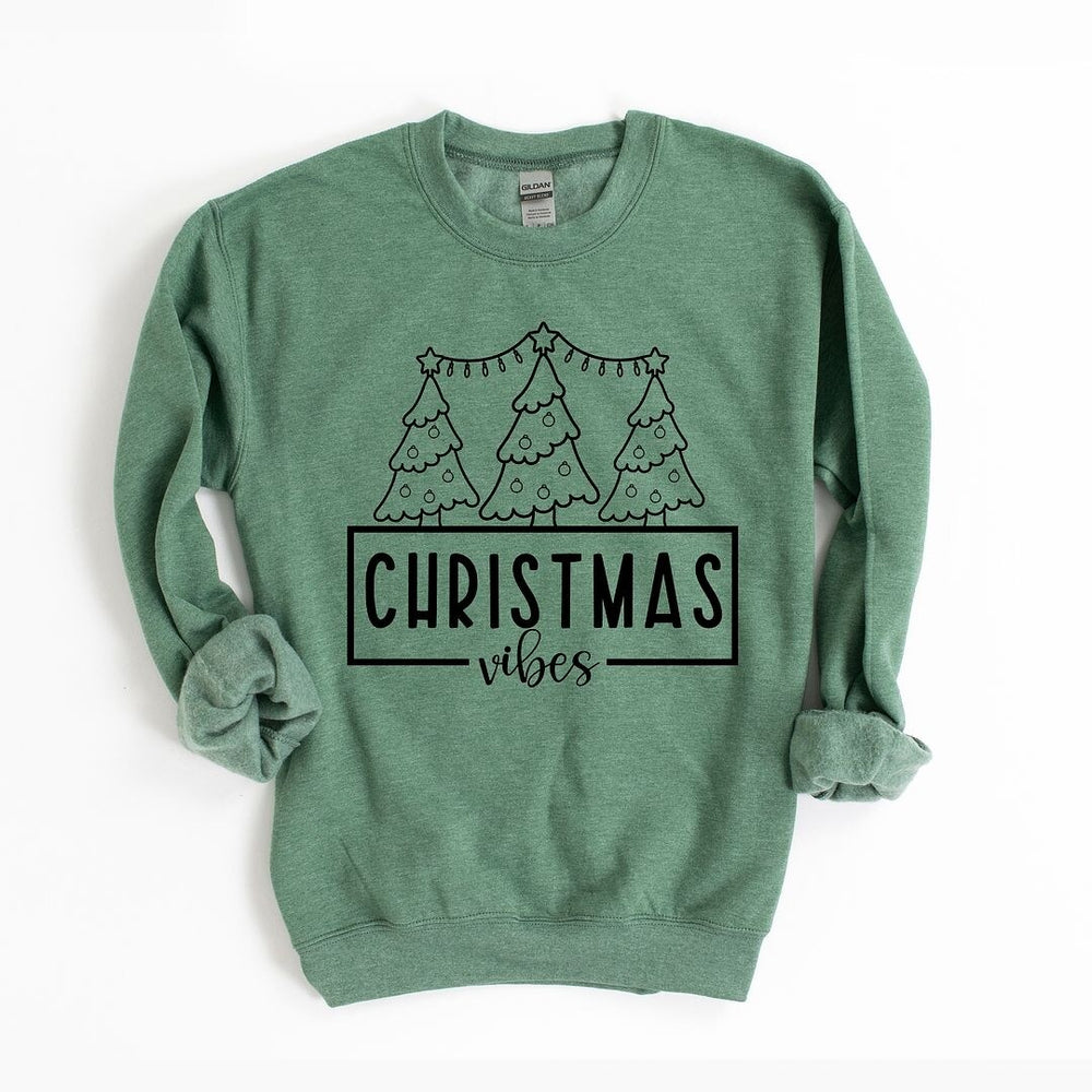 Christmas Vibes Graphic Sweatshirt