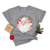 Christmas Vibes Santa Garment Dyed Tee