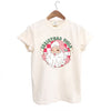 Christmas Vibes Santa Garment Dyed Tee