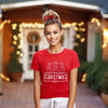 Christmas Vibes Short Sleeve Crewnneck Tee