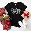 Christmas Vibes Snowflake Short Sleeve Tee