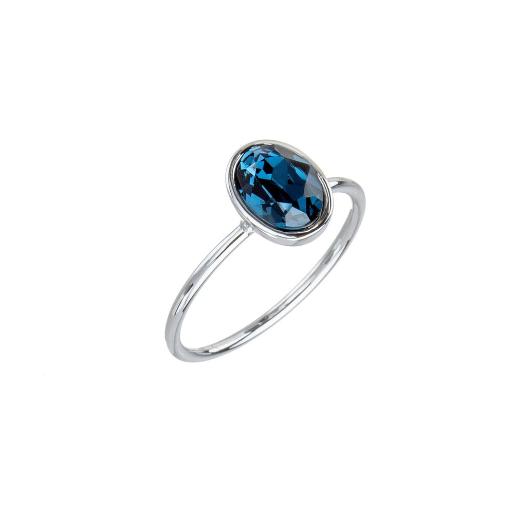 Classic Austrian Crystal Oval Ring