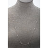 Clear Crystal Classic Station Necklace