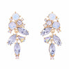 Clear Crystal Marquis Drop Earrings