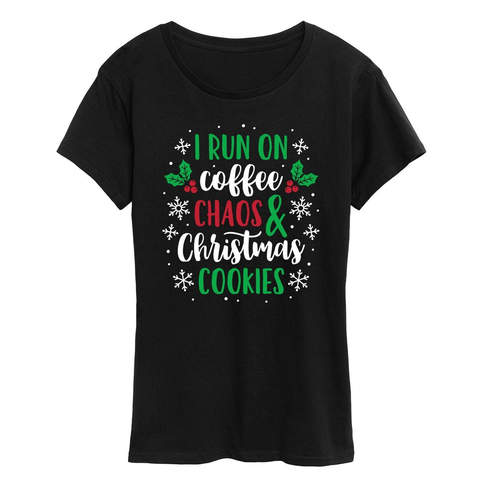 Coffee Chaos Christmas Cookies Plus Tee