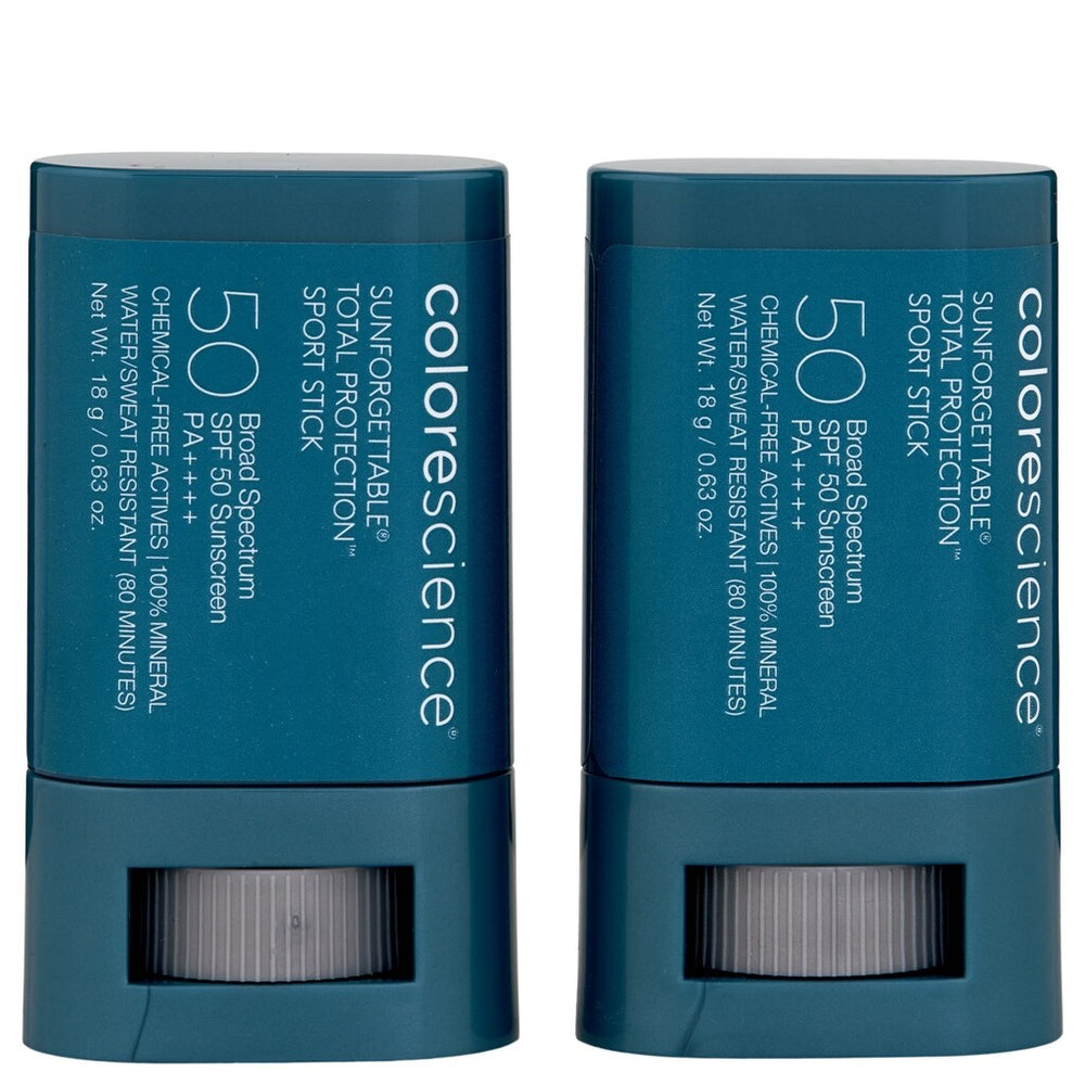 Colorescience Total Protection Sport Stick SPF 50 Twin Pack