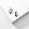 Colourful Ombre Crystal Drop Earrings