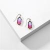 Colourful Ombre Crystal Drop Earrings