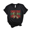 Coquette Christmas Stacked Short Sleeve Crewnneck Tee