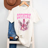 Coquette Country Music Short Sleeve Crewnneck Tee