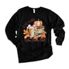 Coquette Girl Who Loves Fall Long Sleeve Tee