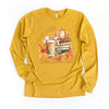 Coquette Girl Who Loves Fall Long Sleeve Tee