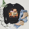 Coquette Girl Who Loves Fall Long Sleeve Tee