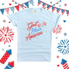 Coquette God Bless America Garment Dyed Tee