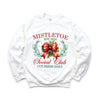 Coquette Mistletoe Social Club Graphic Sweatshirt