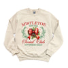 Coquette Mistletoe Social Club Graphic Sweatshirt