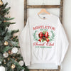 Coquette Mistletoe Social Club Graphic Sweatshirt