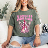 Coquette Nashville Guitar Garment Dyed Tee