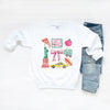 Coquette New York Collage Graphic Sweatshirt