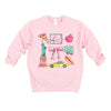 Coquette New York Collage Graphic Sweatshirt